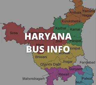 HARYANA ROADWAYS BUS TIMETABLE